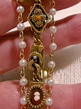 Vintage Goldette NYC Slide Bracelet